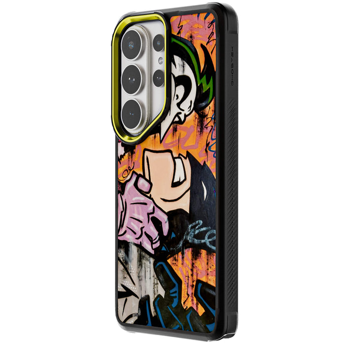 Galaxy S26 Ultra Joker vs Batman - Spraypaint Case Phone Cover