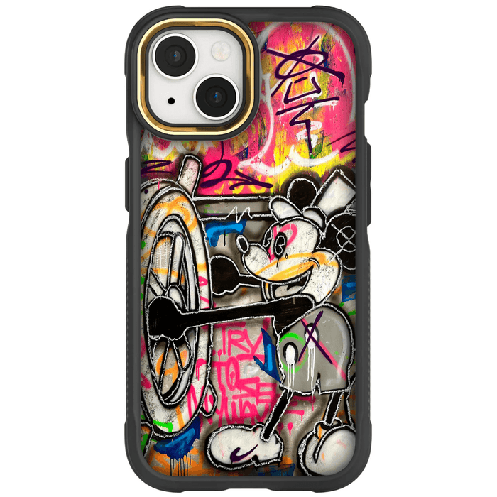 Apple iPhone 15 Plus Mickey Mouse My Way Case Artist Collab Artwork Protective MagSafe Phone Cover