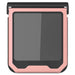 Galaxy Flip 4 Case Pink Metal