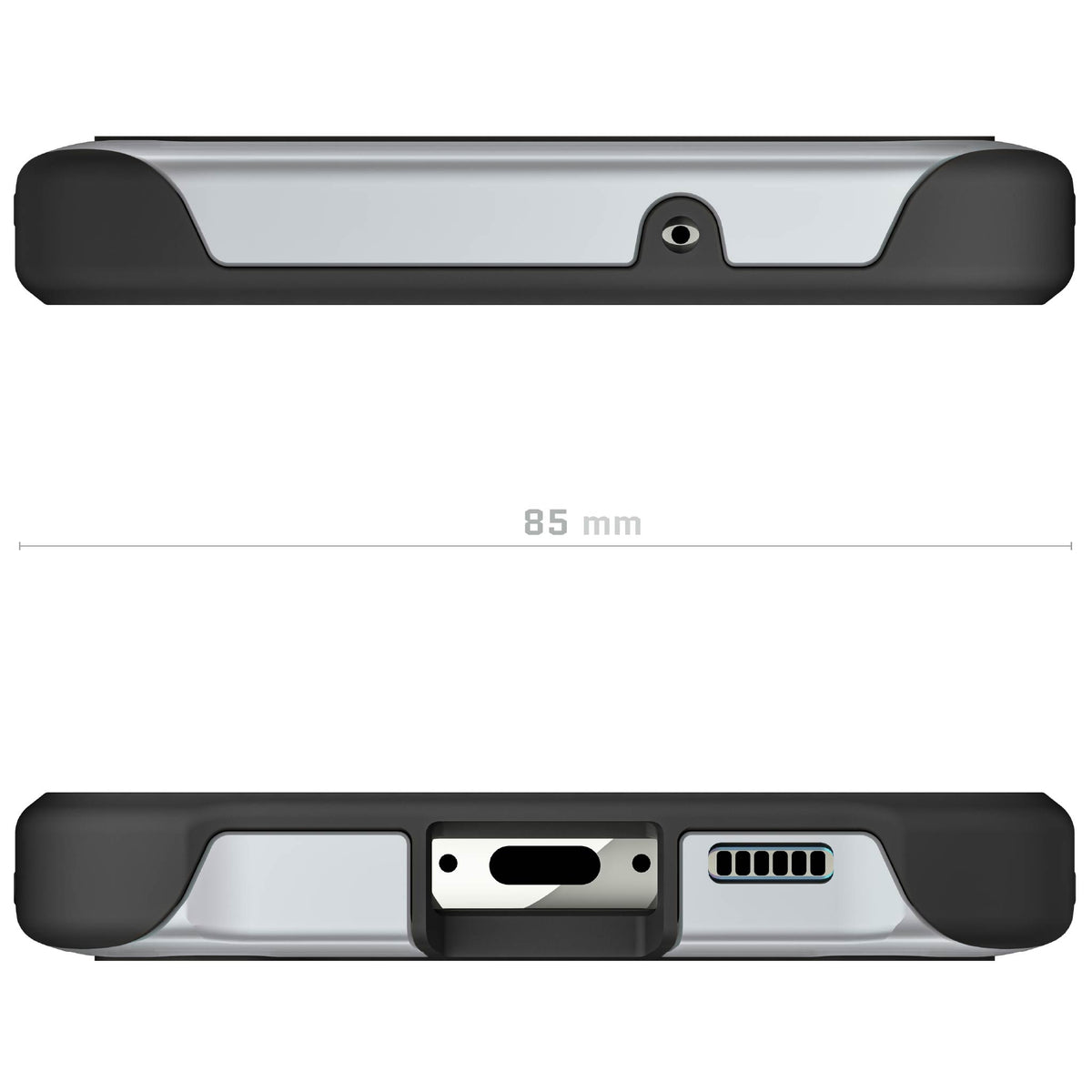 S23+ Case Silver