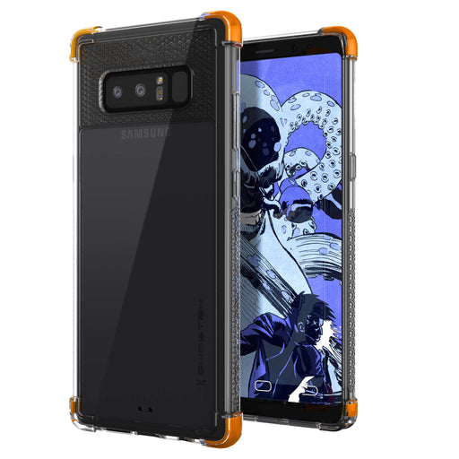 Galaxy Note 8 Clear Orange Case