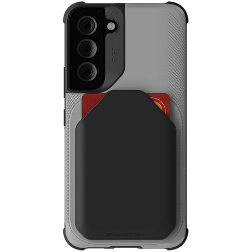 samsung s22 case gray wallet card holder