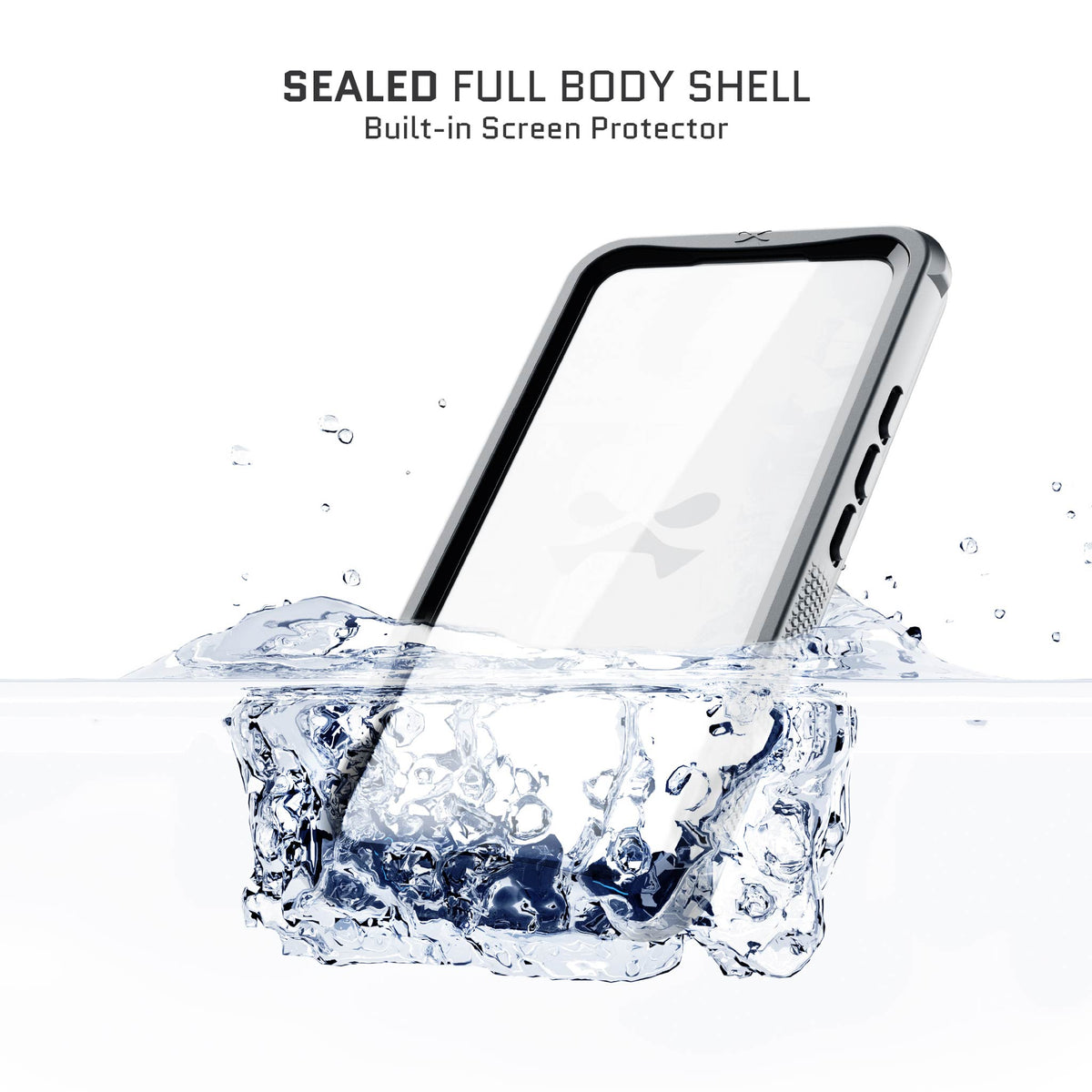 Samsung S23+ Waterproof Case with Screen Protector Holster Belt Clip